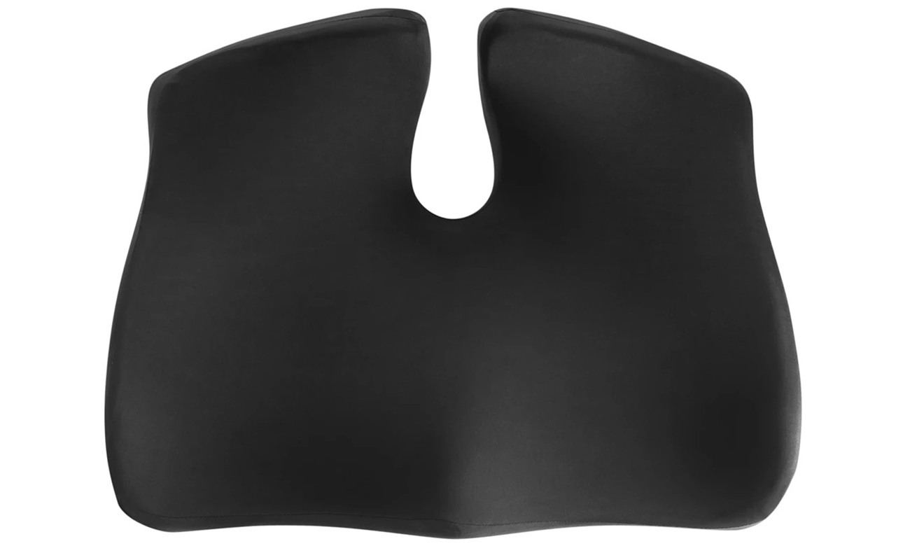 Ergonomisches orthopädisches Kissen Spacetronik Bobby 2 Schwarz - Vorderansicht