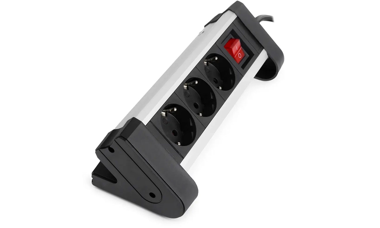 Spacetronik SPS-T34BS auf Tischplatte