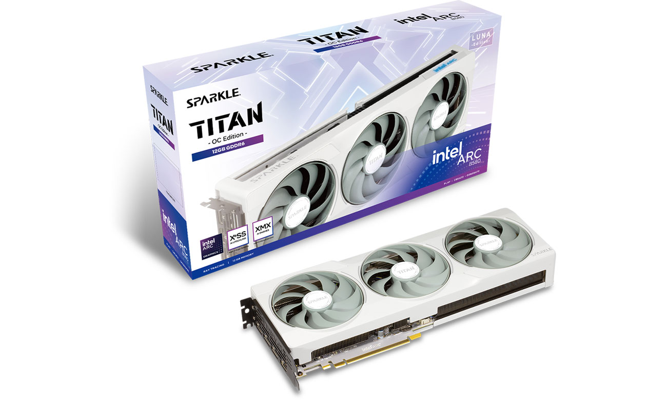 Sparkle Arc B580 Titan Luna OC 12 GB GDDR6