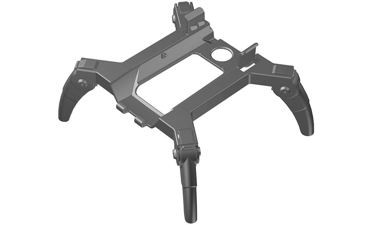 Podwyższenie podwozia Sunnylife do DJI Mavic 3 Pro Szare - Widok od góry pod kątem