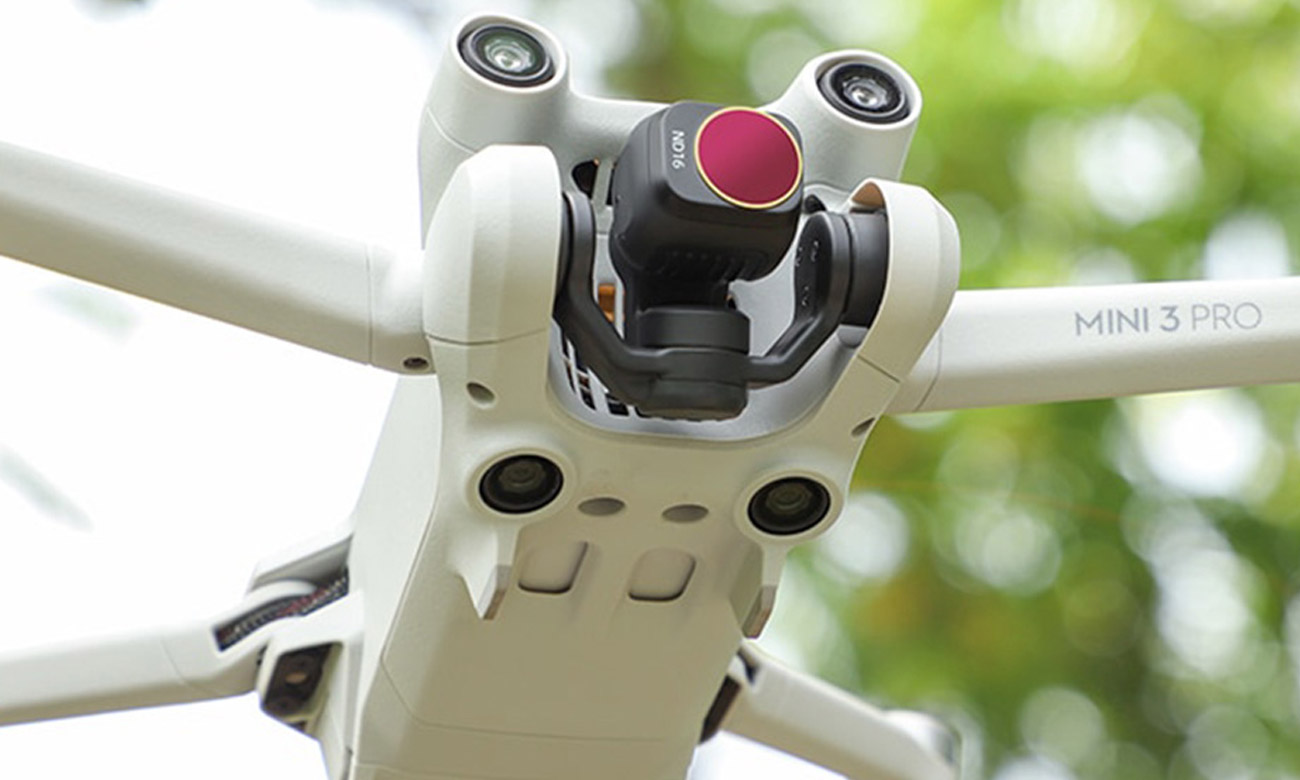 Set aus 3 Filtern CPL+ND8+ND16 Sunnylife für DJI Mini 3 Pro - Robuste Konstruktion