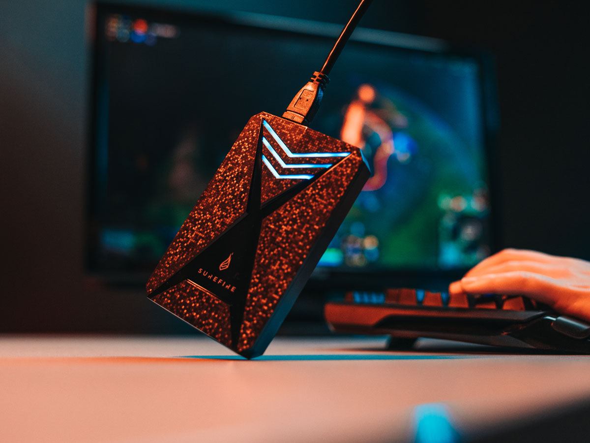 SureFire Bunker Gaming HDD 1 TB Black