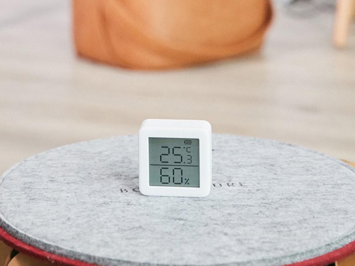 Thermometer und Hygrometer SwitchBot MeterTH S1 – Lifestyle-Grafik