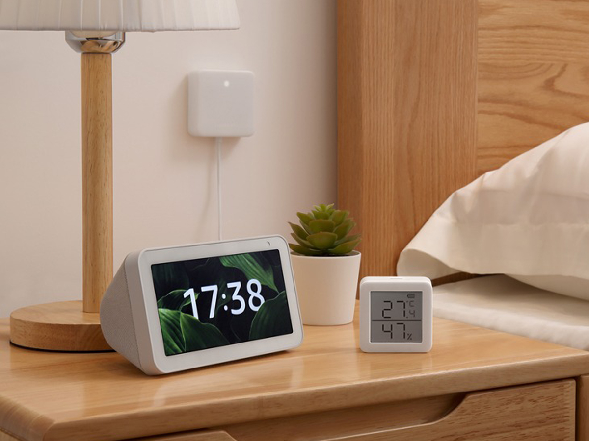 Thermometer und Hygrometer SwitchBot MeterTH S1 – Lifestyle-Grafik