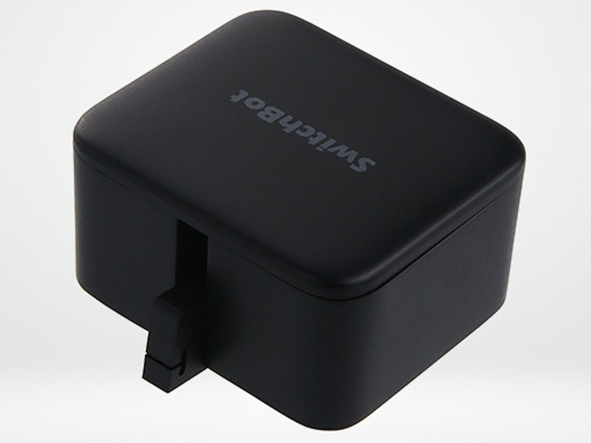 Kabelloser Fernschalter SwitchBot S1 Schwarz - Grafik mit Hintergrund