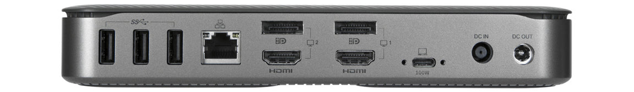 Targus USB-C Hybrid/Universal Dockingstation Anschlüsse