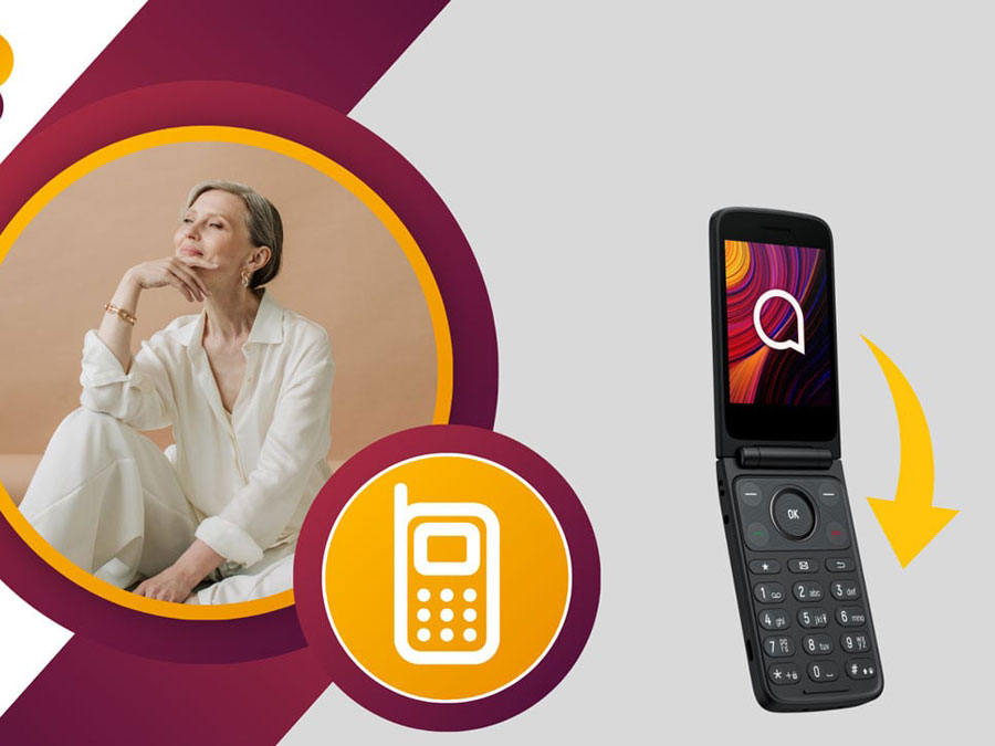 Telefon TCL ONETOUCH 4043 4G Tastatur