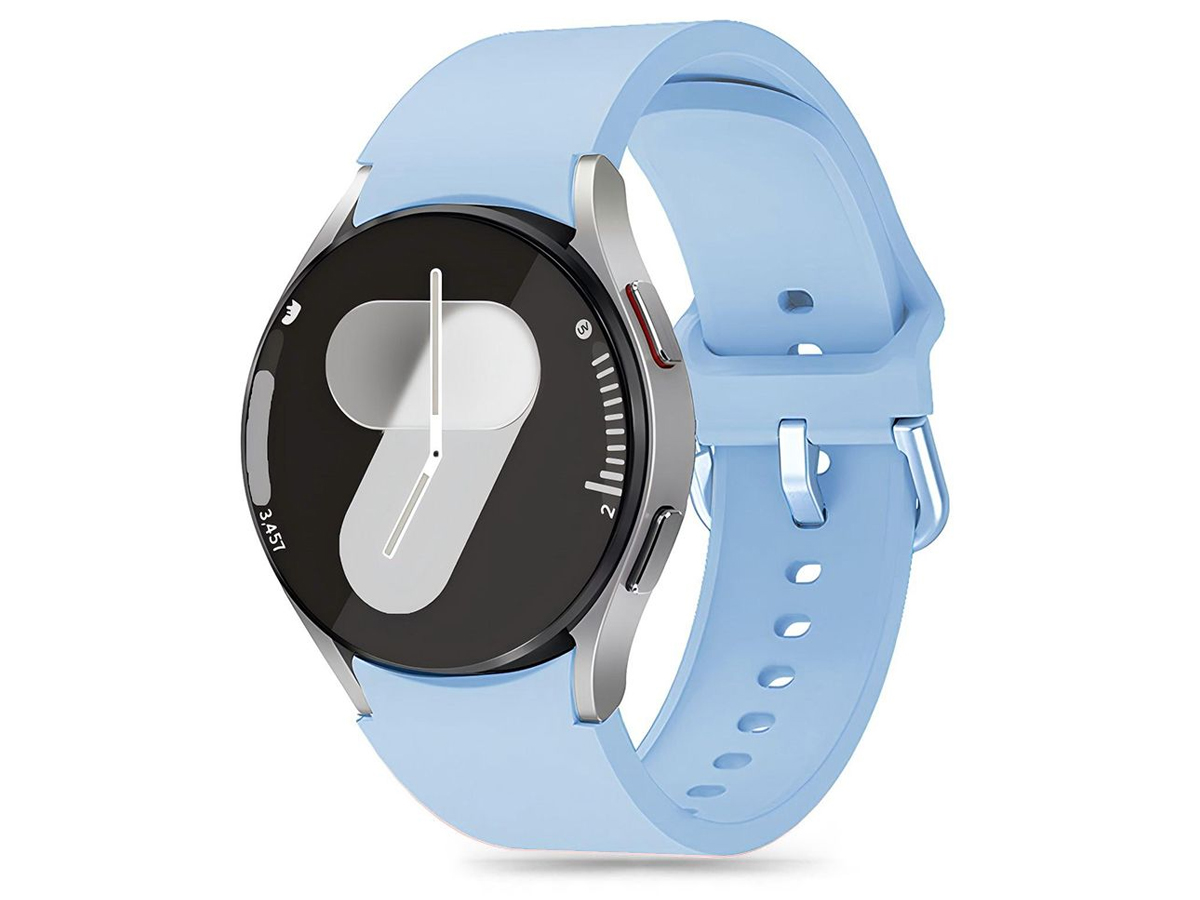 Tech-Protect  Silicone do Galaxy Watch 4 / 5 / 5 Pro / 6 / 7 / FE Sky Blue