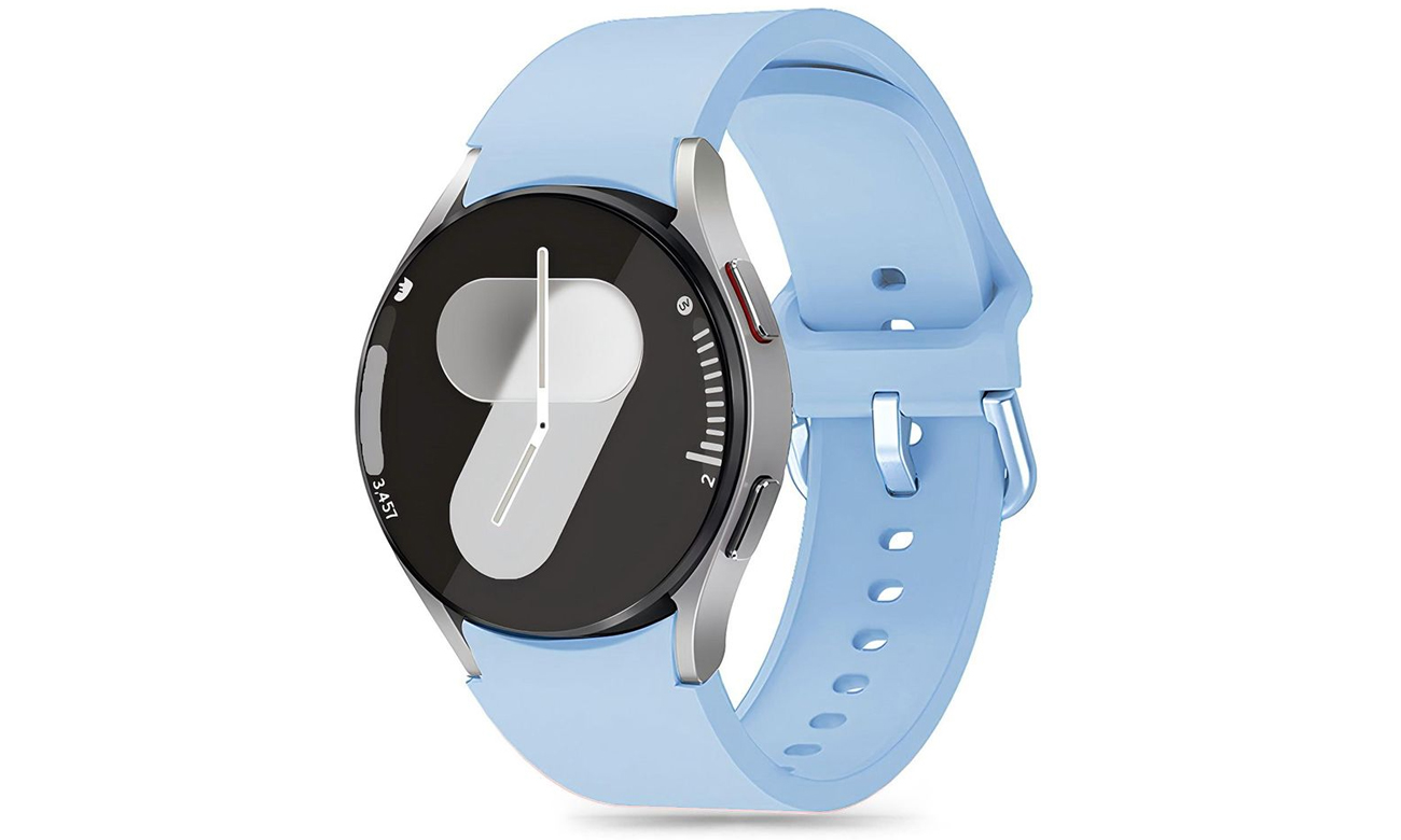 Tech-Protect  Silicone do Galaxy Watch 4 / 5 / 5 Pro / 6 / 7 / FE Sky Blue
