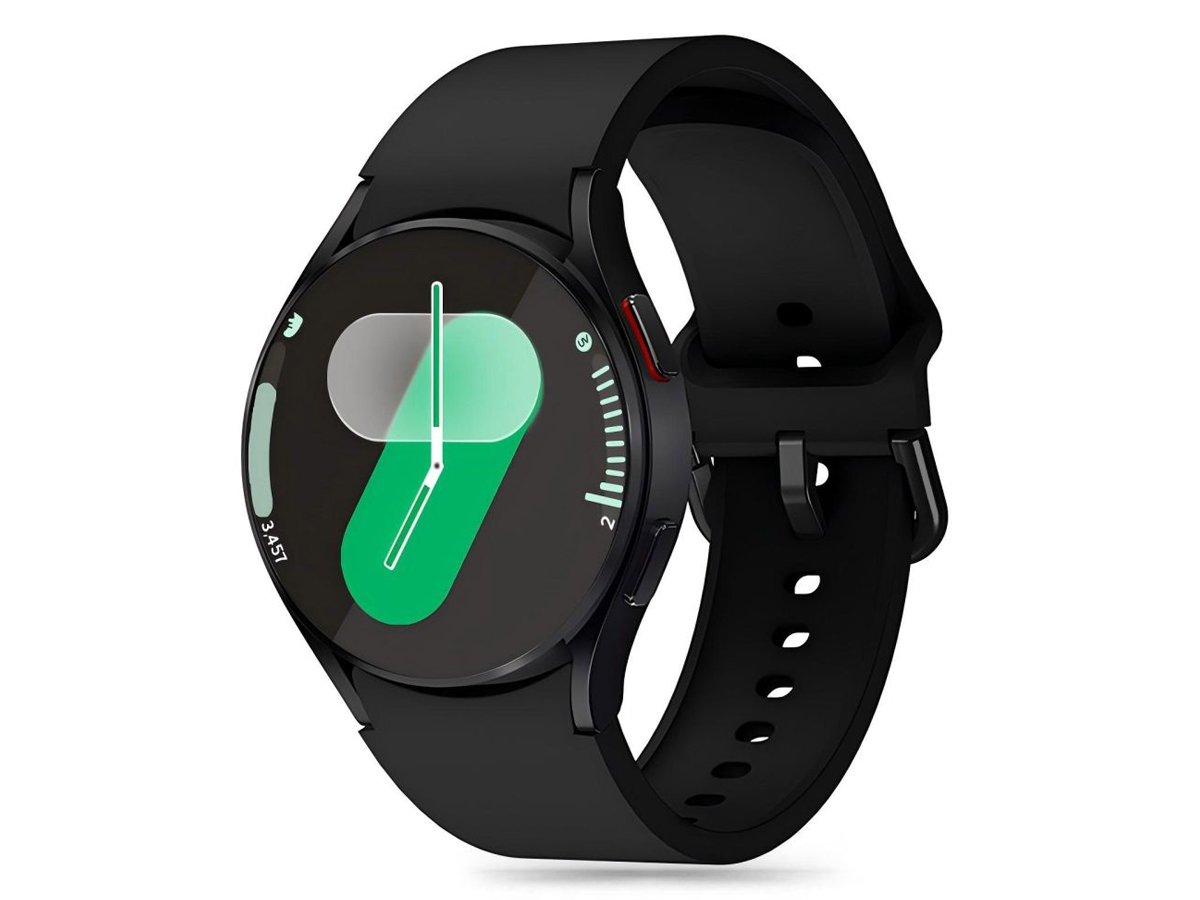 Tech-Protect  Silicone do Galaxy Watch 4 / 5 / 5 Pro / 6 / 7 / FE Black