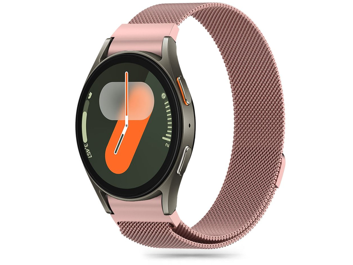 Tech-Protect Milaneseband für Galaxy Watch 4 / 5 / 5 Pro / 6 / 7 / FE Roségold