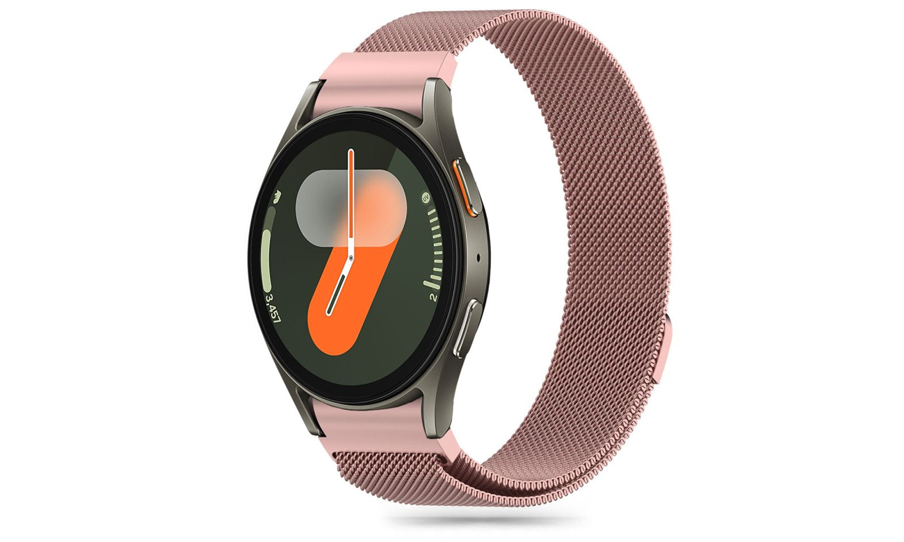 Tech-Protect Milaneseband für Galaxy Watch 4 / 5 / 5 Pro / 6 / 7 / FE Roségold