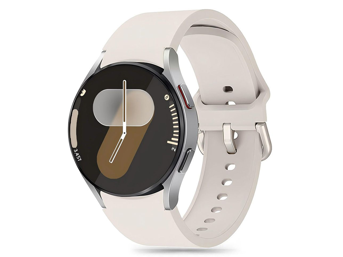 Tech-Protect Silicone für Galaxy Watch 4 / 5 / 5 Pro / 6 / 7 / FE Starlight