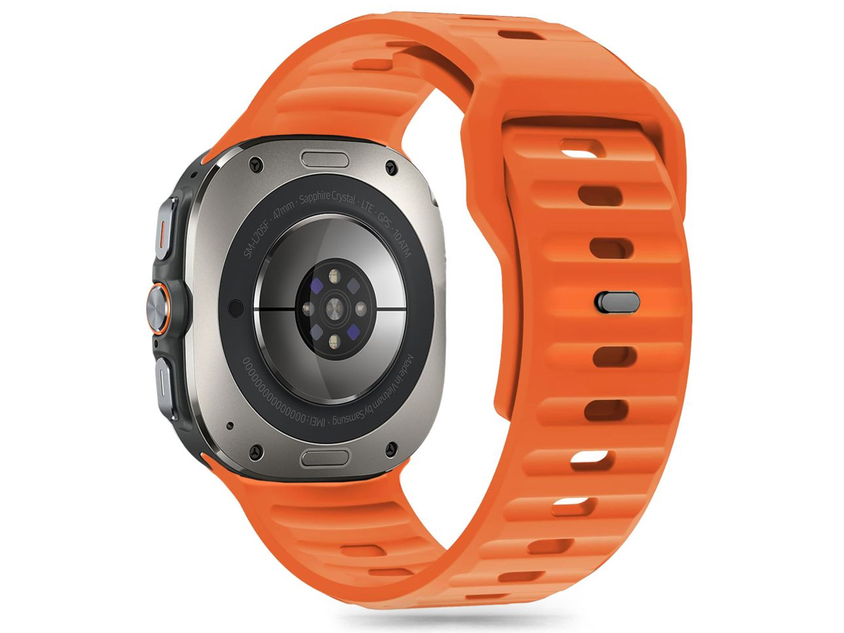 Tech-Protect Silicone Line für Galaxy Watch Ultra (47 mm) Orange