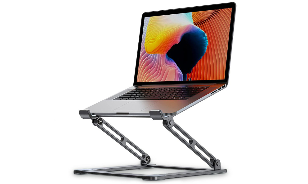 Tech-Protect PRODESK Verstellbarer Laptopständer grau