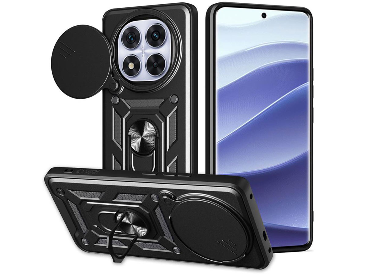 Tech-Protect CamShield Pro für Redmi Note 14 Pro+ 5G Schwarz