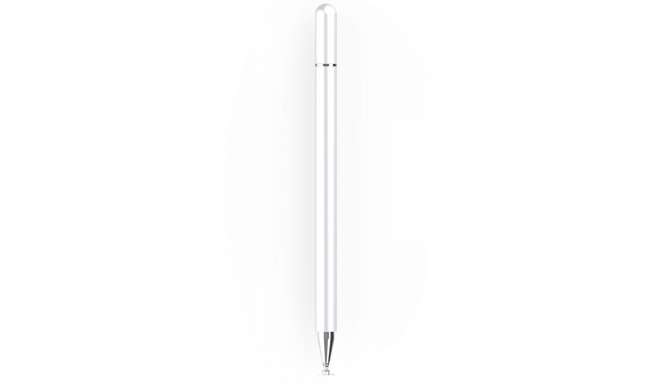 Tech-Protect Charm Stylus Pen Weiß-Silber