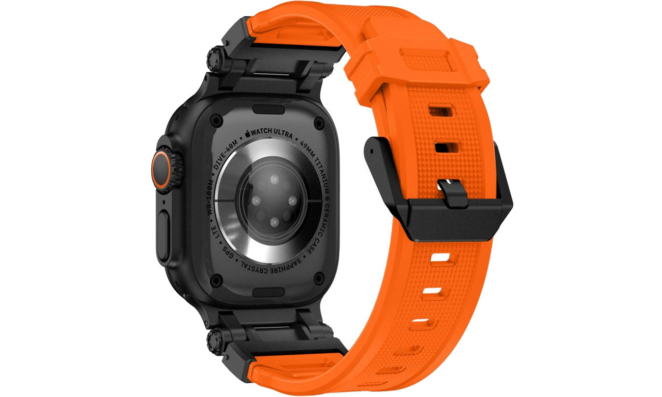 Tech-Protect Delta Pro für Apple Watch 44/45/46/49 mm Orange/Schwarz