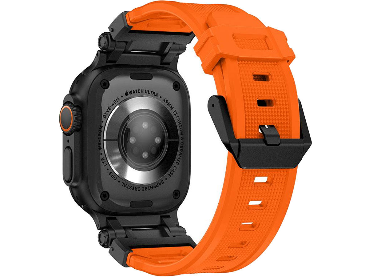 Tech-Protect Delta Pro für Apple Watch 44/45/46/49 mm Orange/Schwarz