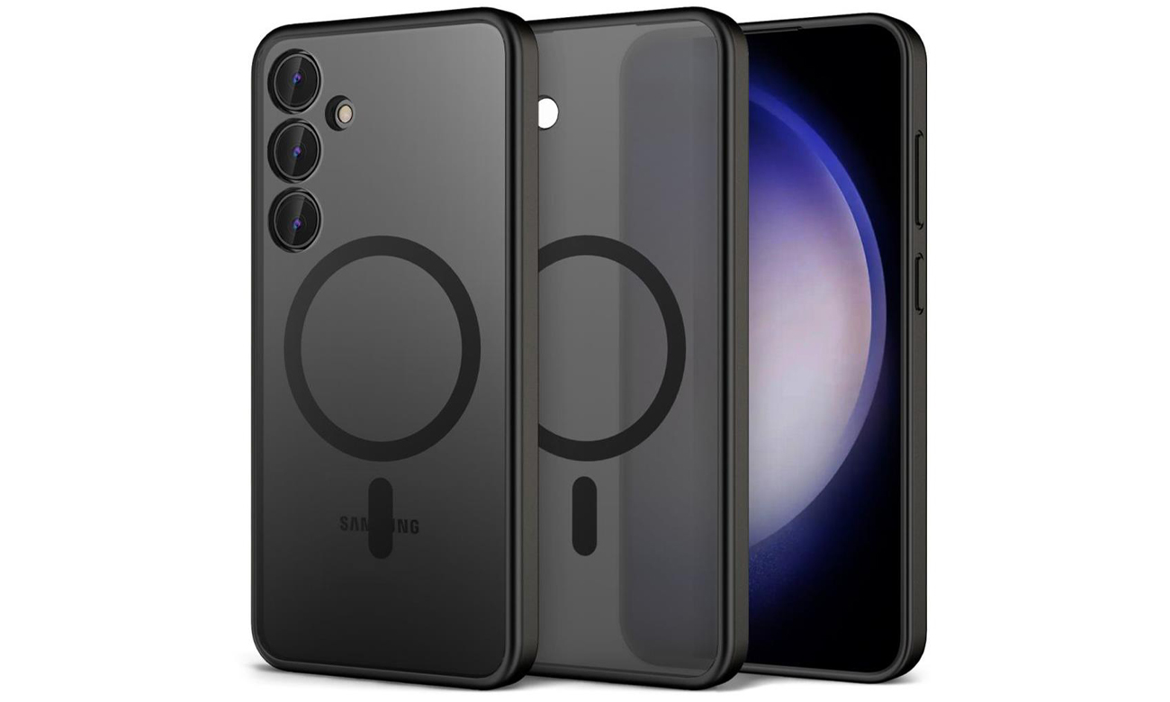 Etui Tech-Protect Magmat MagSafe für Samsung Galaxy S24 Matte Black