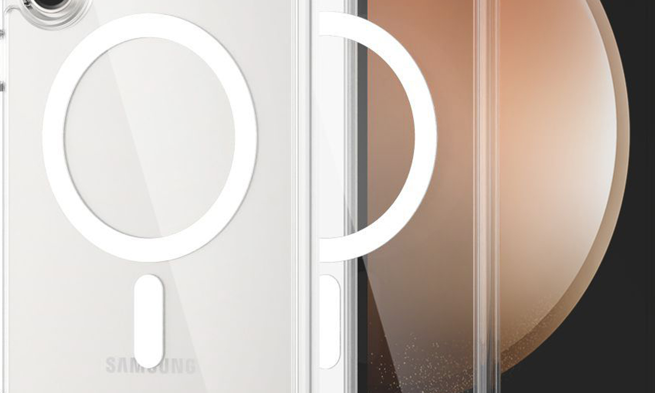 Etui Tech-Protect FlexAir Hybrid MagSafe für Samsung Galaxy S23 FE Clear - Kompatibilität mit MagSafe-Technologie