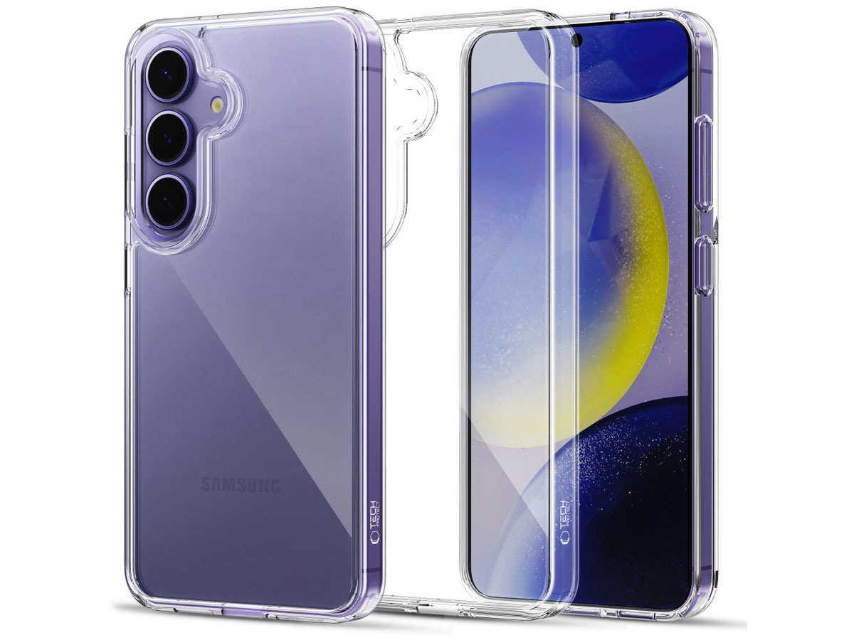 Tech-Protect Flexair Hybrid Hülle für Samsung Galaxy S25 Clear