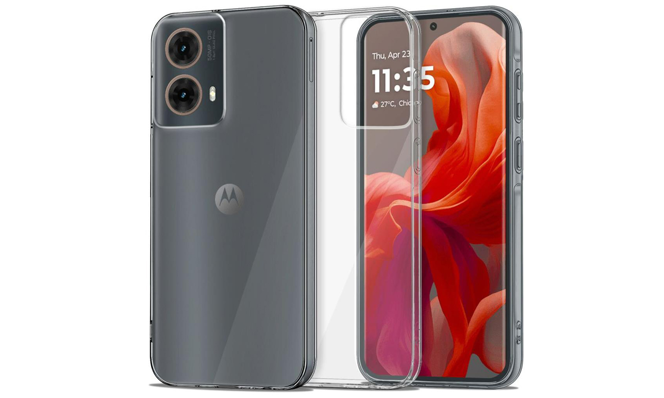 Tech-Protect Hülle FlexAir für Motorola moto g85 5G klar