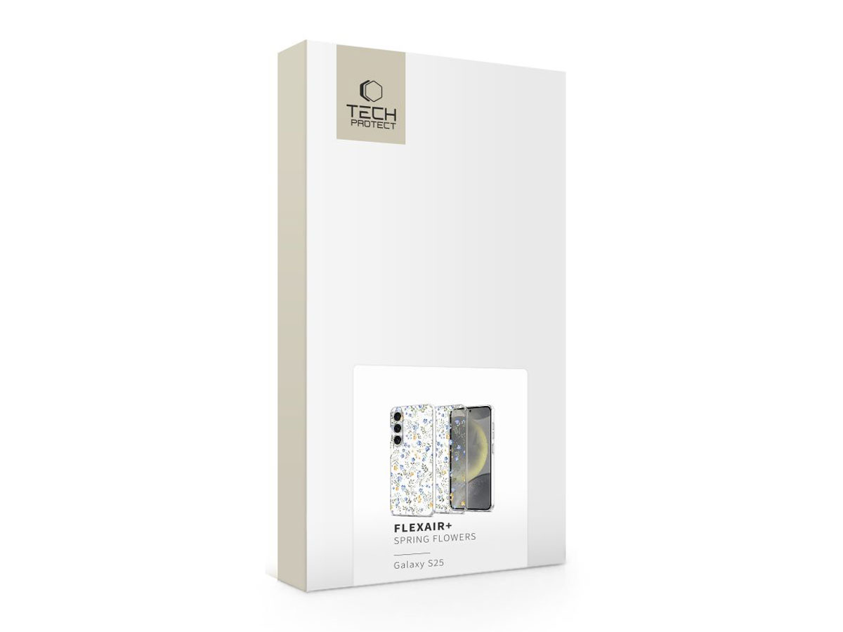 Tech-Protect FlexAir Hülle für Samsung Galaxy S25 Spring Flowers