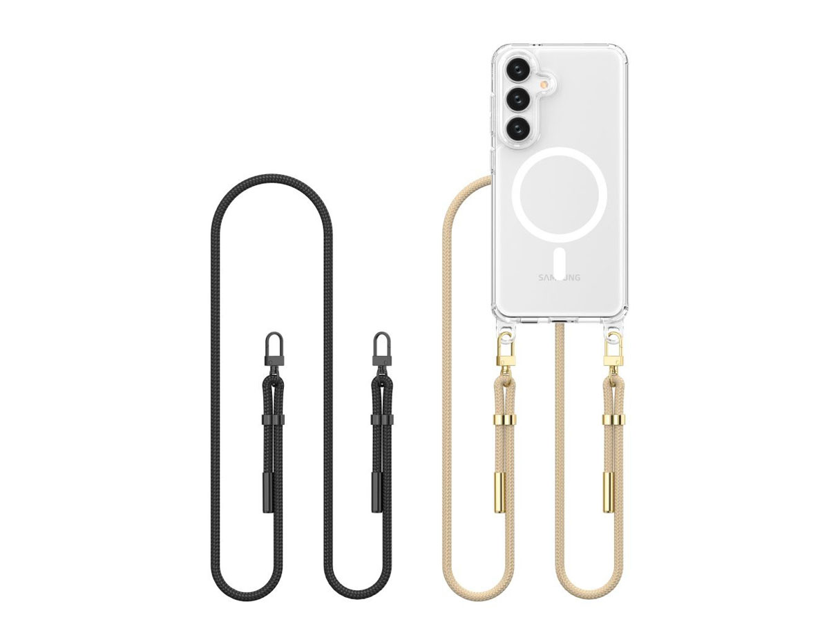 Tech-Protect FlexAir Chain MagSafe Hülle für Samsung Galaxy S25 Ultra Black & Taupe