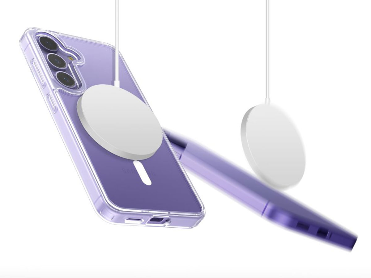 Tech-Protect Flexair Hybrid MagSafe Hülle für Samsung Galaxy S25 Clear