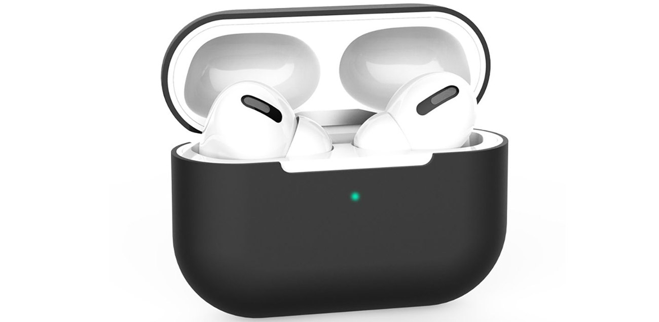 Etui Tech-Protect Icon für Apple Airpods Pro schwarz