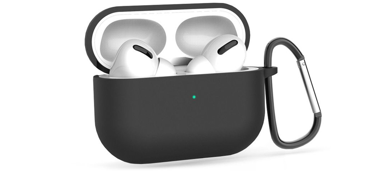 Etui Tech-Protect Icon Hook für Apple Airpods Pro schwarz