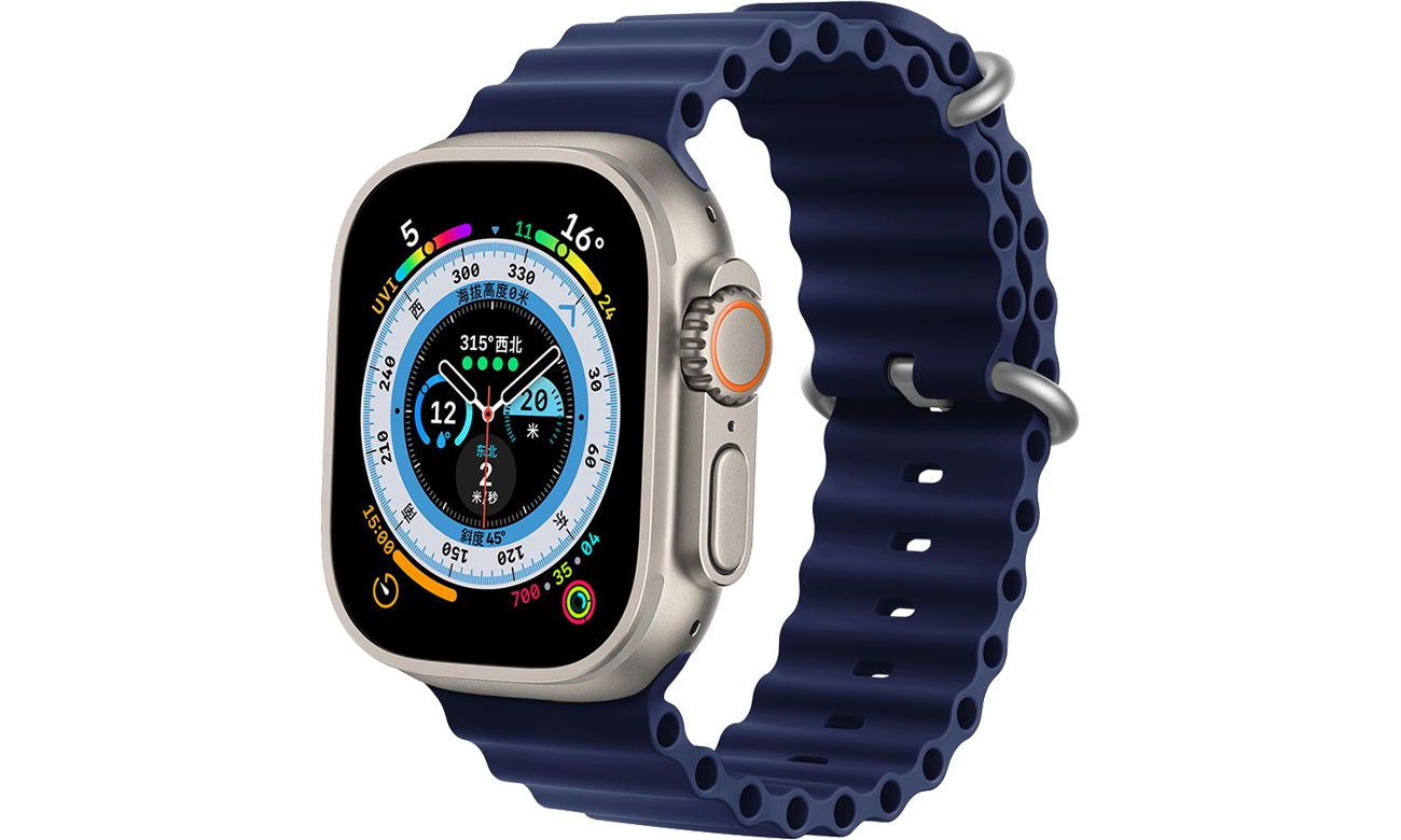 Tech-Protect Iconband Pro für Apple Watch 44/45/46/49 mm Mitternachtsblau
