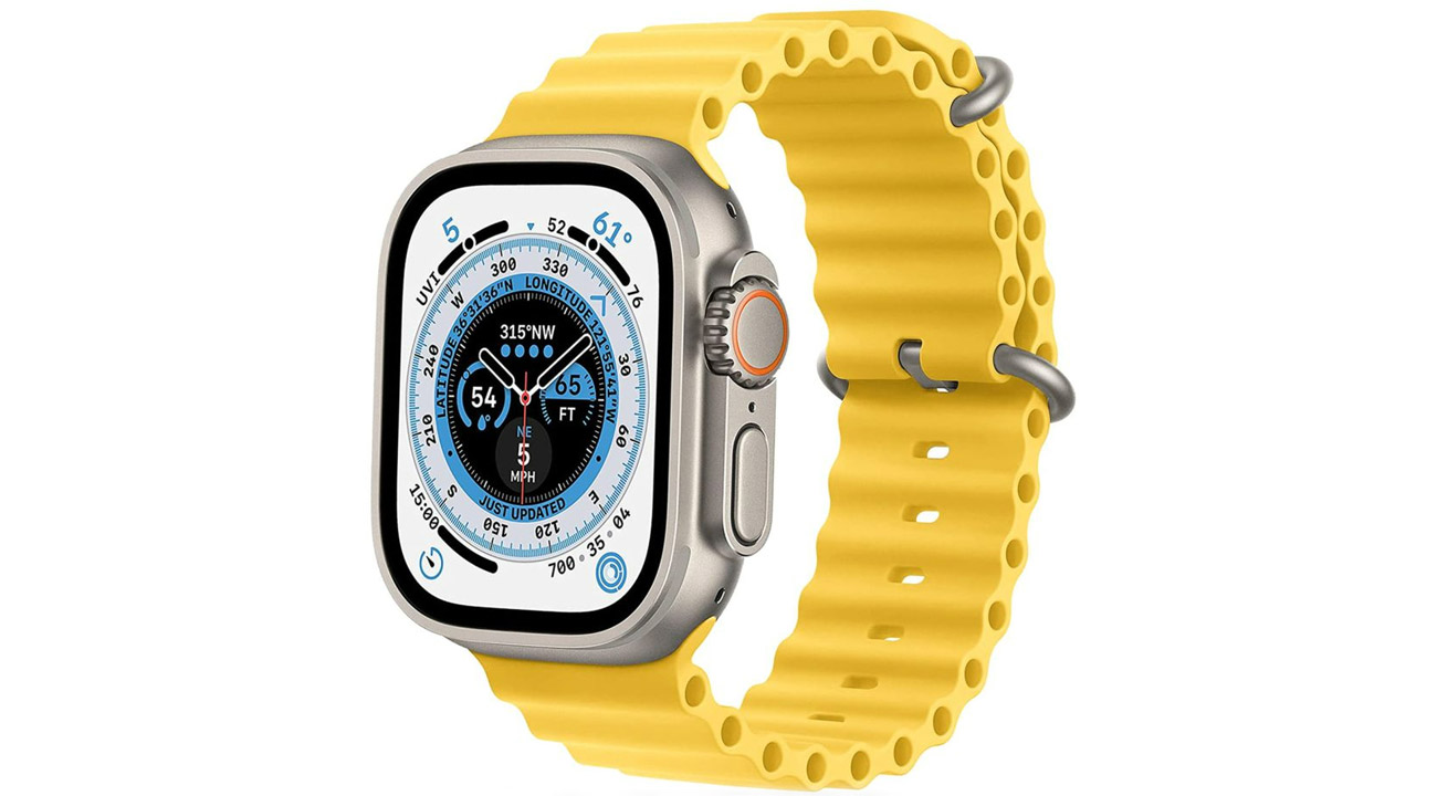 Tech-Protect Iconband Pro Armband für Apple Watch gelb