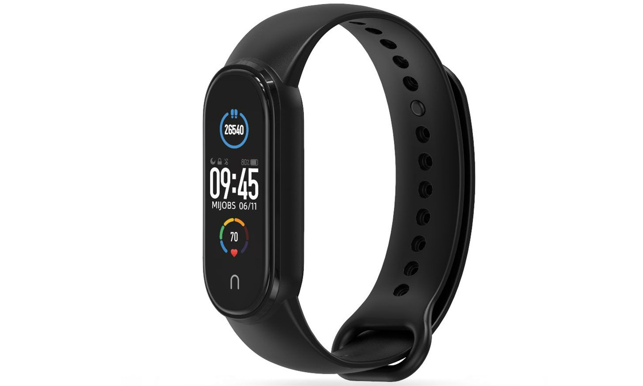 Tech-Protect Iconband Armband für Xiaomi Mi Band 5/6/6 NFC/7 schwarz