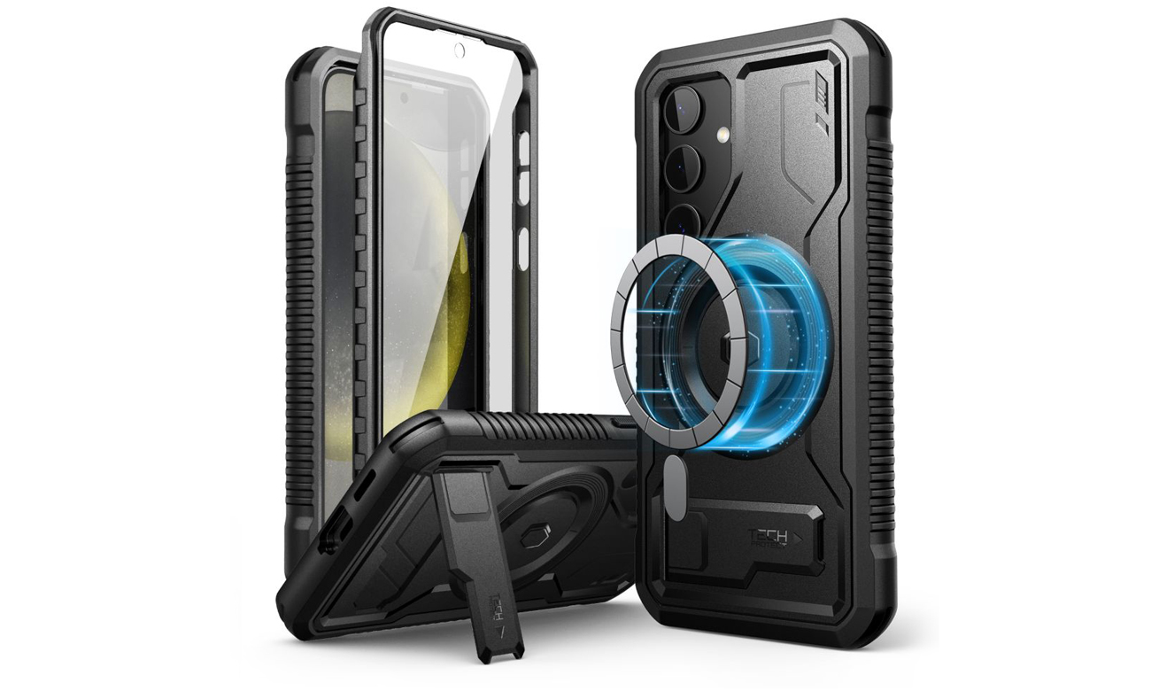 Etui Tech-ProtectKevlar Magsafe+ für Samsung Galaxy S24+ - Allgemeine Ansicht