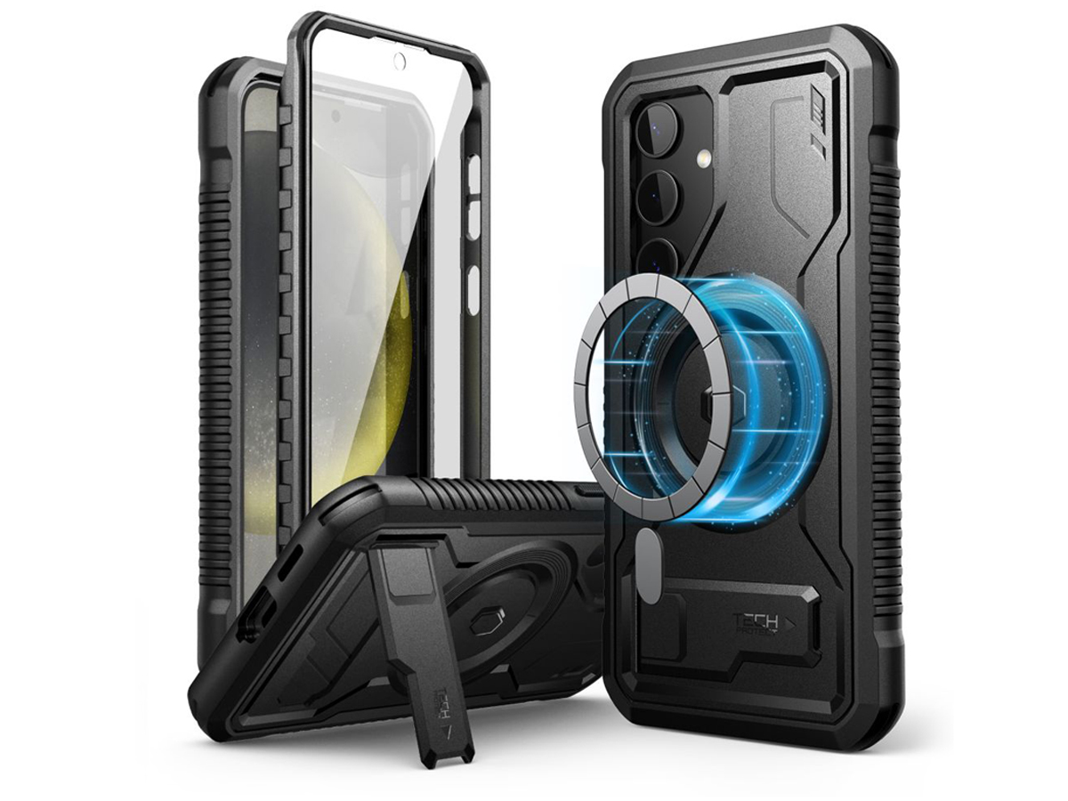 Etui Tech-ProtectKevlar Magsafe+ für Samsung Galaxy S24+ - Allgemeine Ansicht