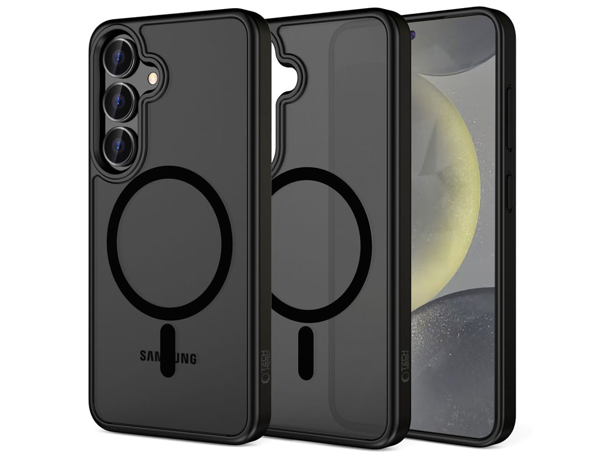 Tech-Protect Magmat MagSafe Hülle für Samsung Galaxy S25 Matte Black