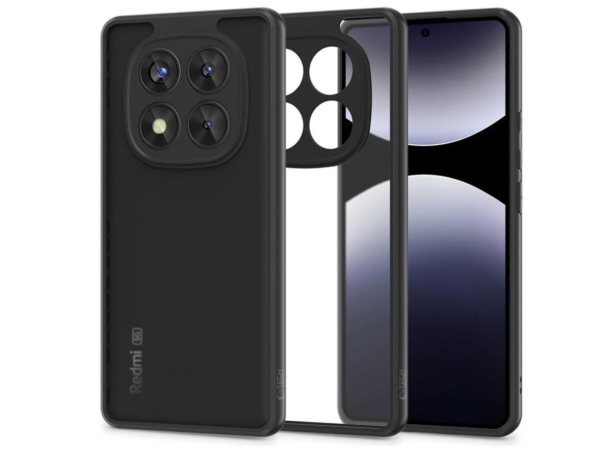 Tech-Protect Magmat Magsafe Hülle für Redmi Note 14 Pro 5G / POCO X7 5G Schwarz