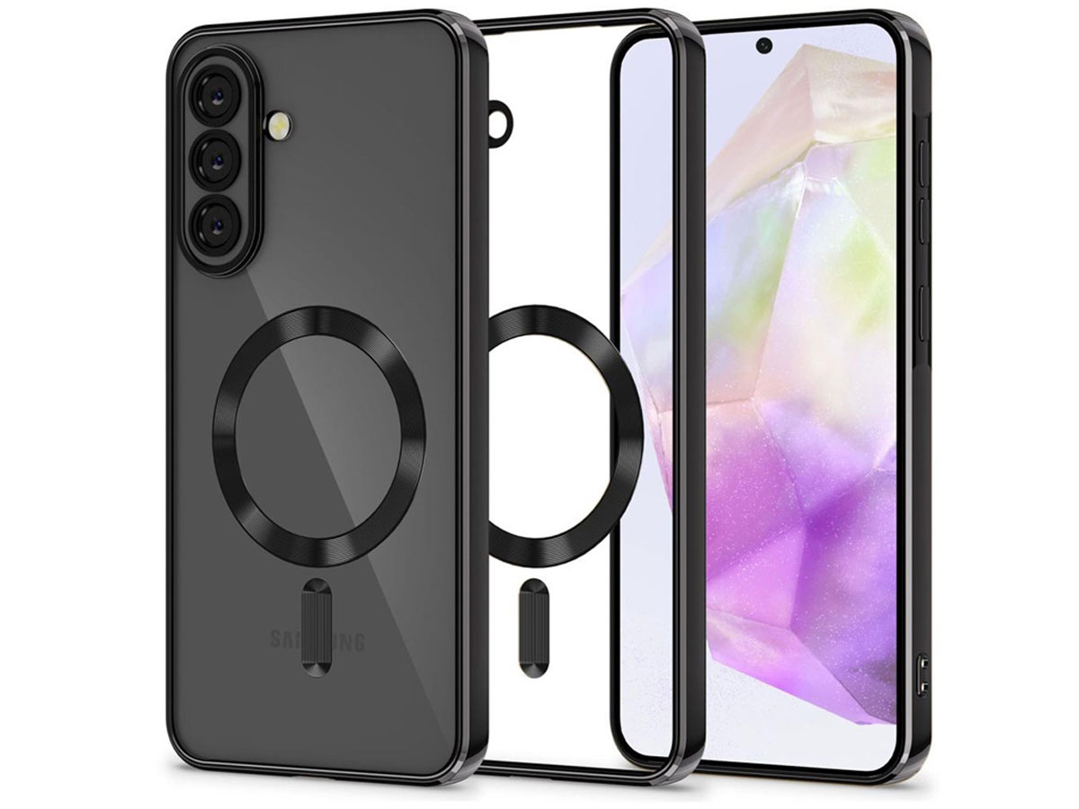 Magflex Magsafe für Samsung Galaxy A36 Shiny Black