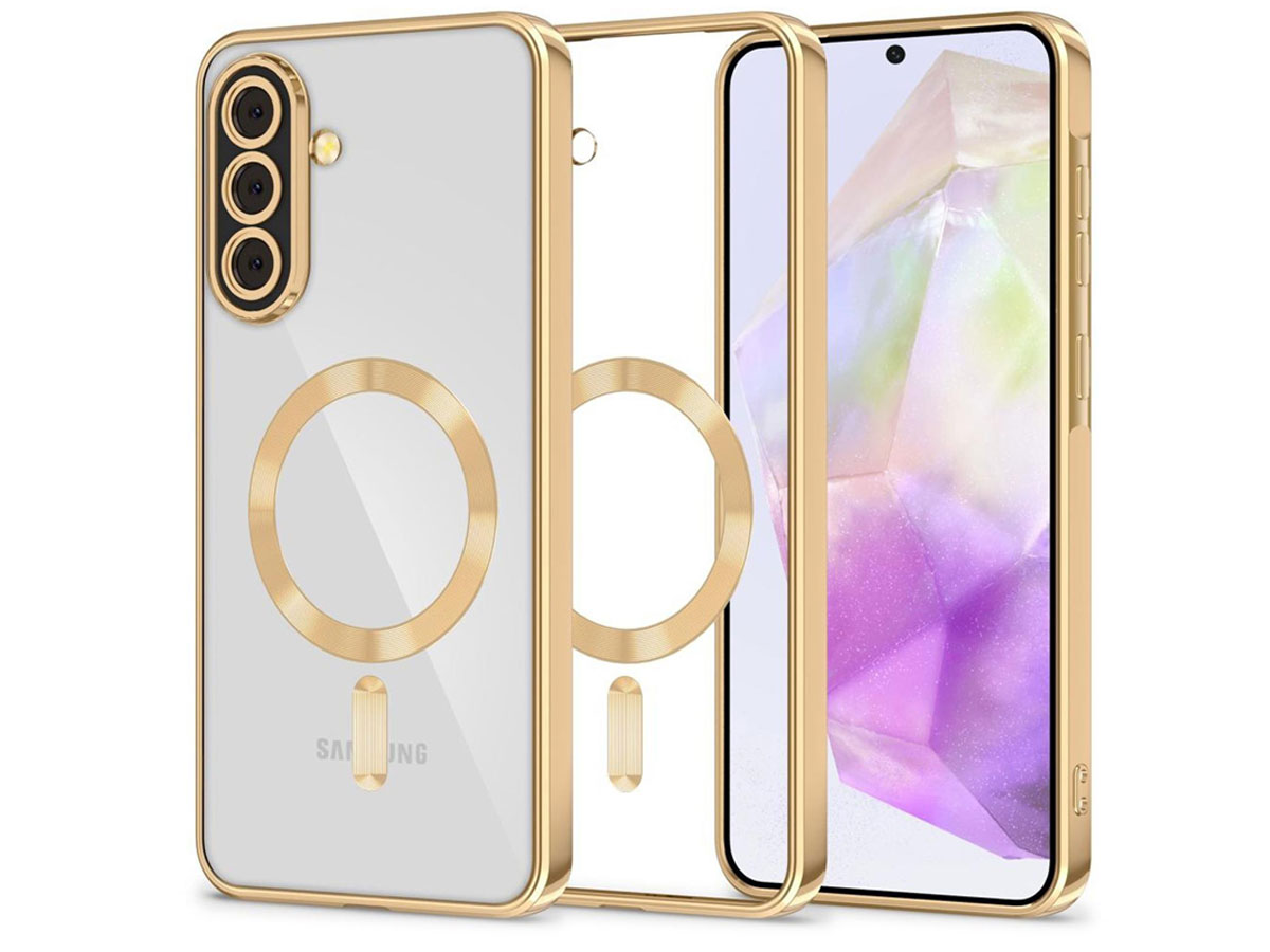 Magflex Magsafe für Samsung Galaxy A36 Shiny Gold