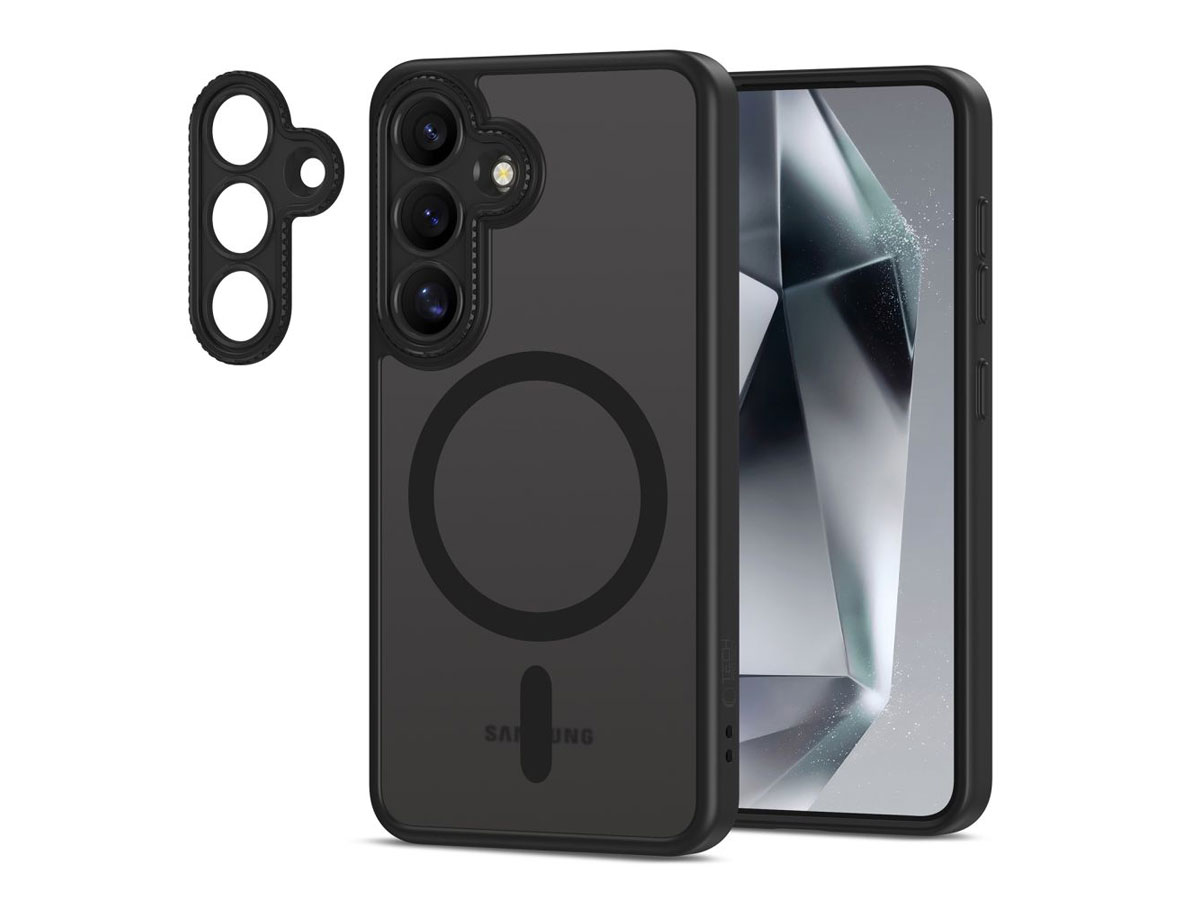 Tech-Protect MagCam MagSafe Hülle für Samsung Galaxy S25 Matte Black