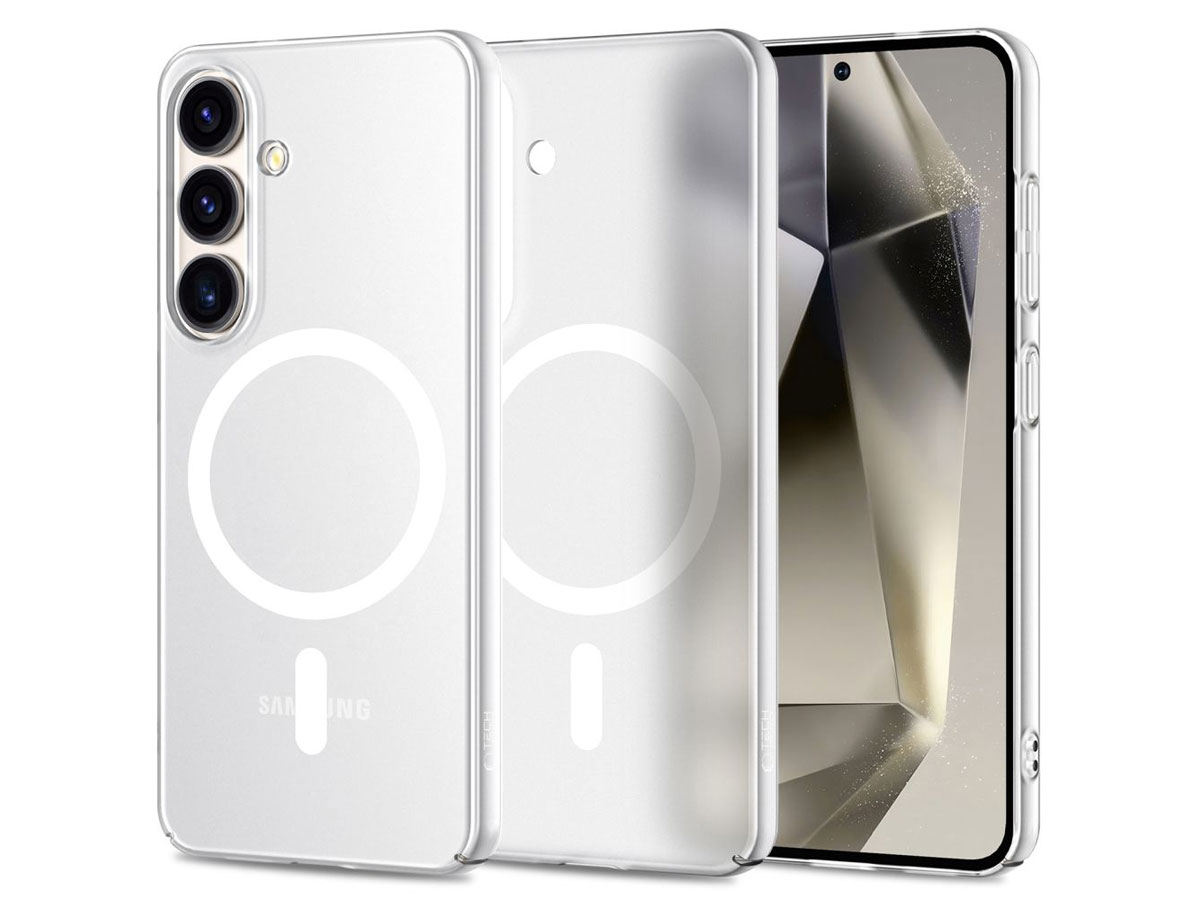 Tech-Protect MagSlim MagSafe Hülle für Samsung Galaxy S25 Matte/Ice