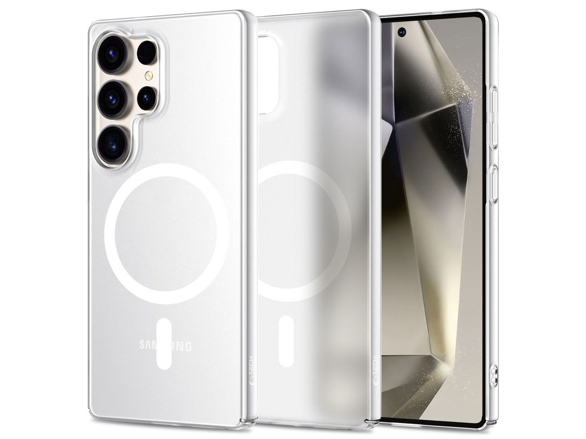 Tech-Protect Magslim MagSafe Hülle für Samsung Galaxy S25 Ultra Matte/Ice