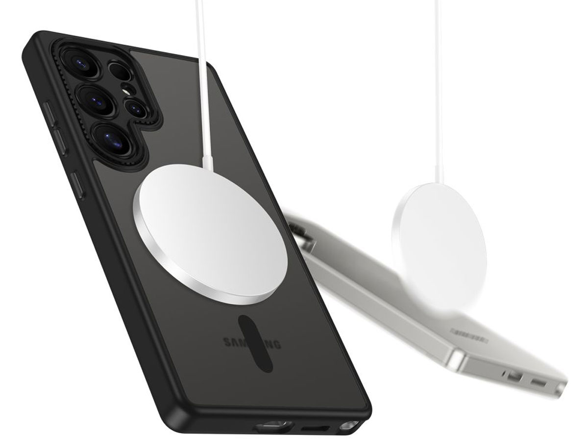 Tech-Protect MagCam MagSafe Hülle für Samsung Galaxy S25 Ultra Matte Black