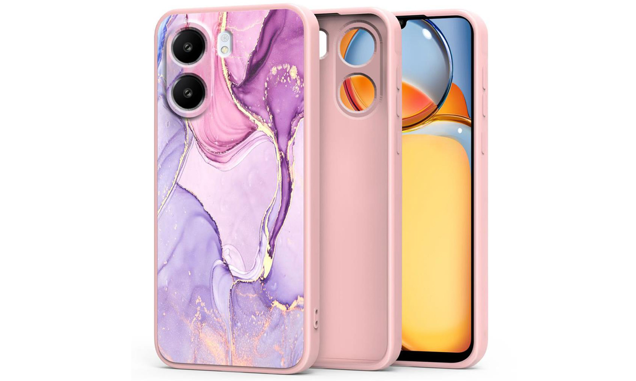 Tech-Protect Mood für Xiaomi POCO C65 / Xiaomi Redmi 13C marble