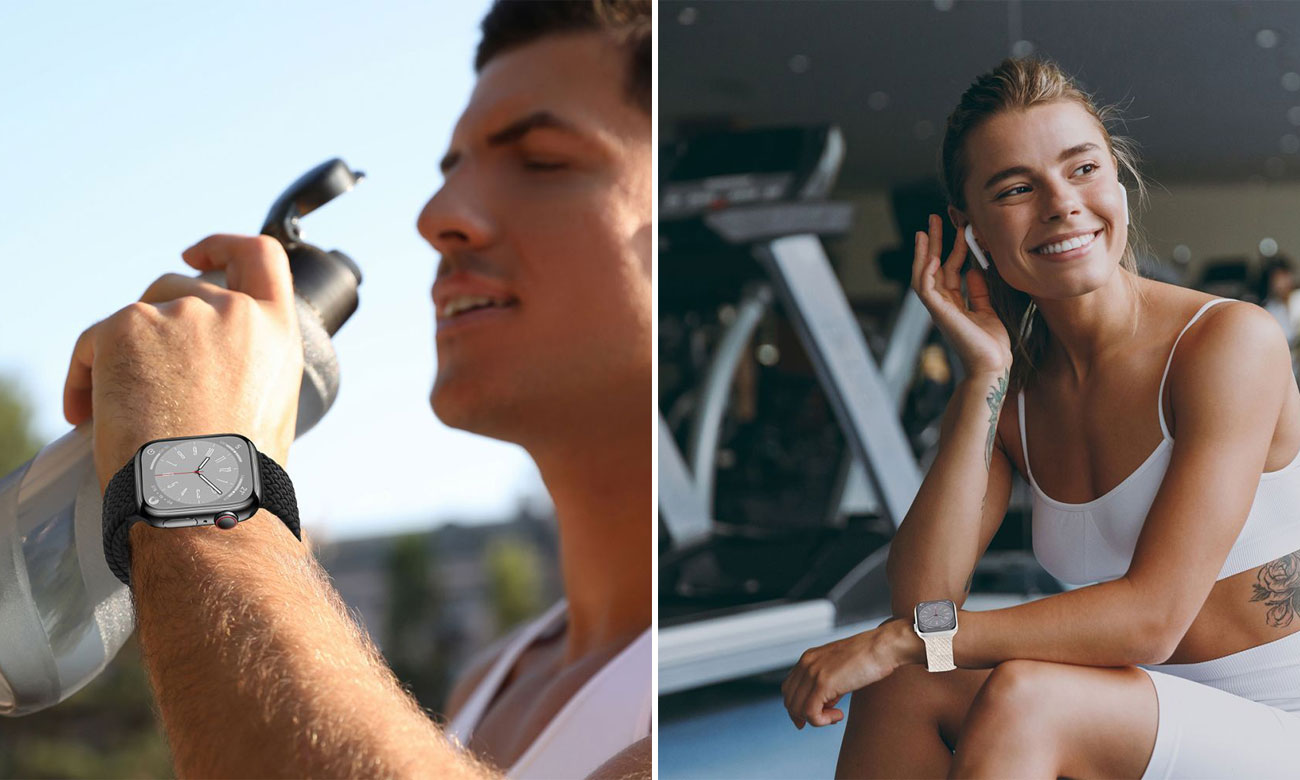 Tech-Protect Nylonmag für Apple Watch Aussehen