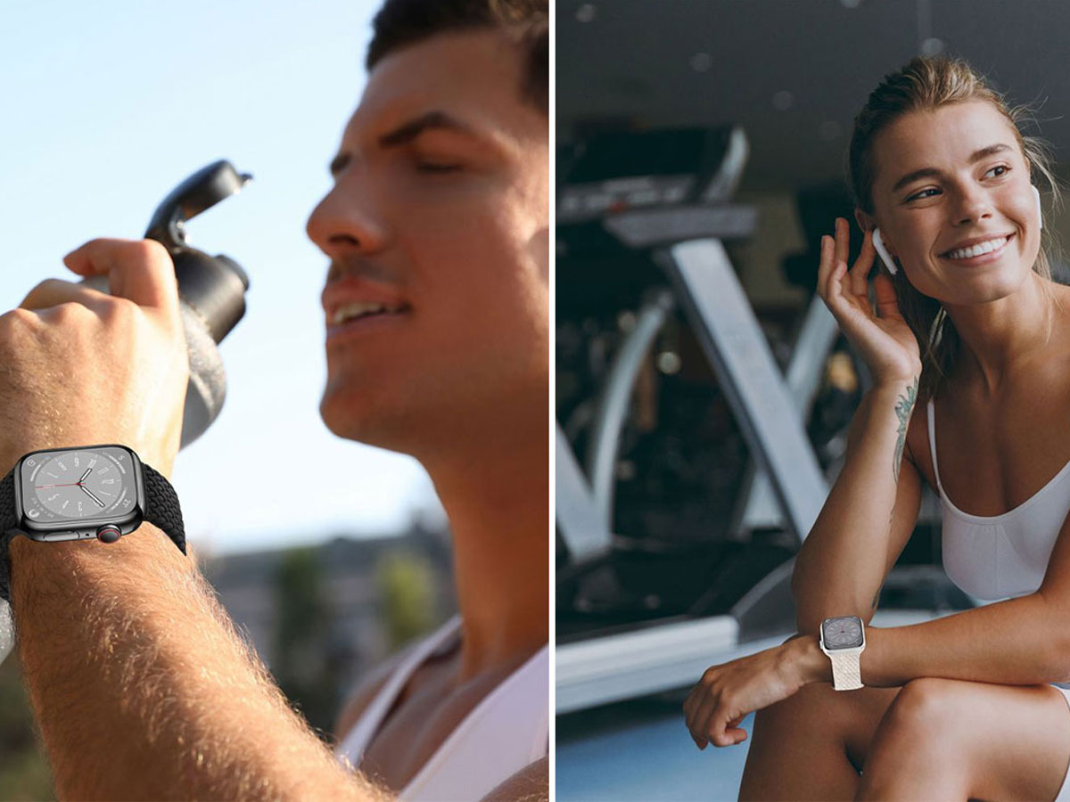 Tech-Protect Nylonmag für Apple Watch Aussehen