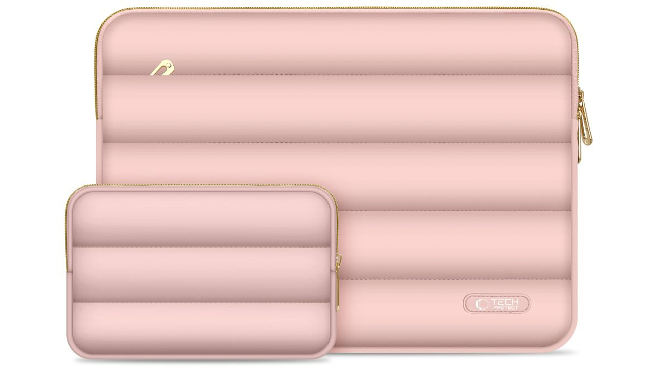 Etui Tech-Protect Puffy 15-16 Dusty Rose