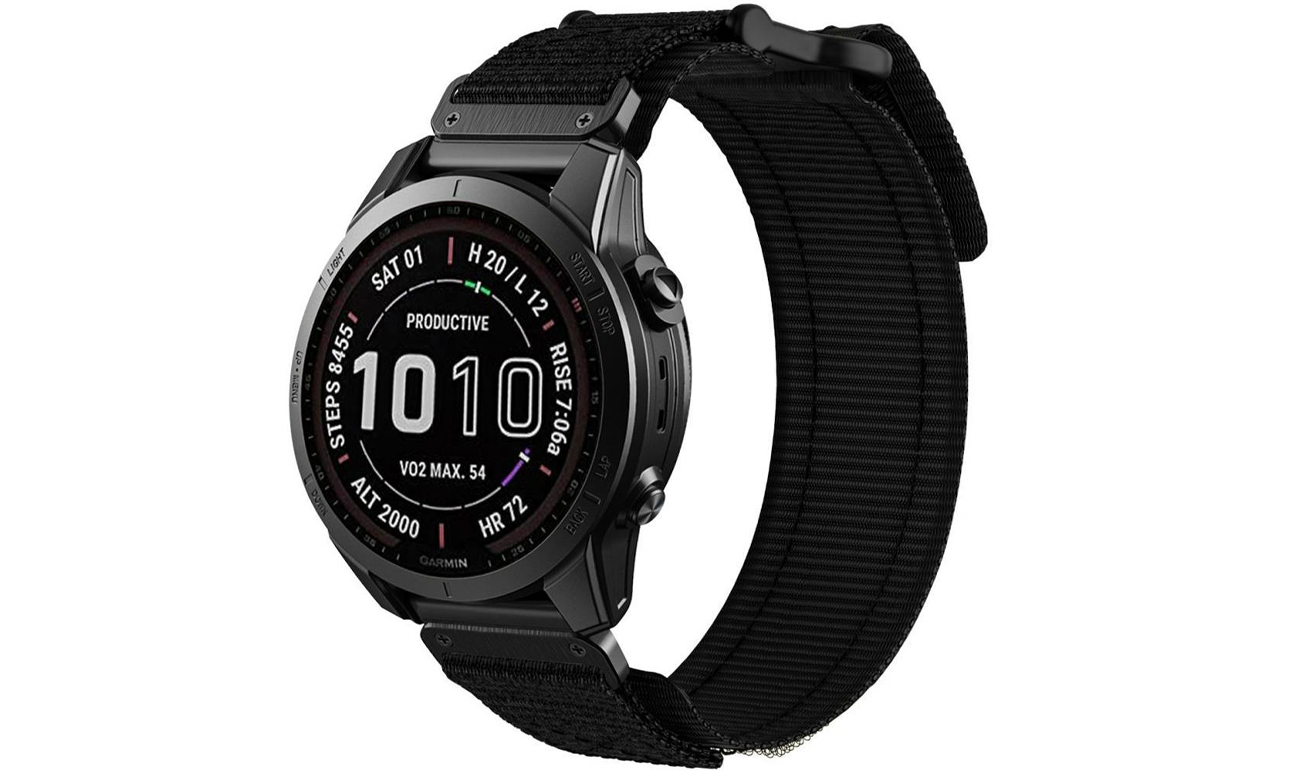 Tech-Protect Scout Pro für Garmin Fenix (22mm) Schwarz